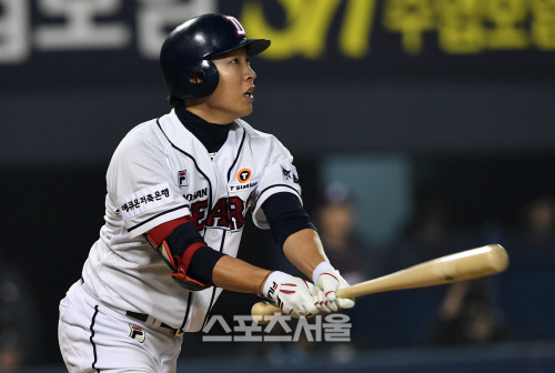 두산 정수빈, 마침표 꾹![포토]