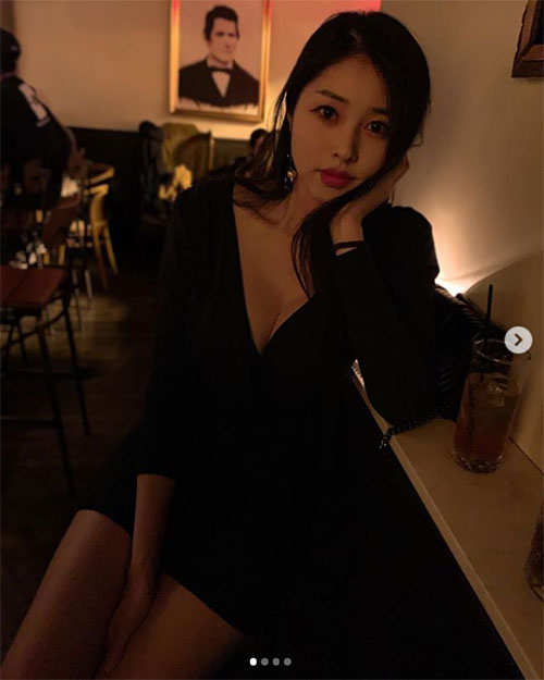 '서정희 딸' 서동주, 미니 드레스 사이로 드러낸 볼륨감