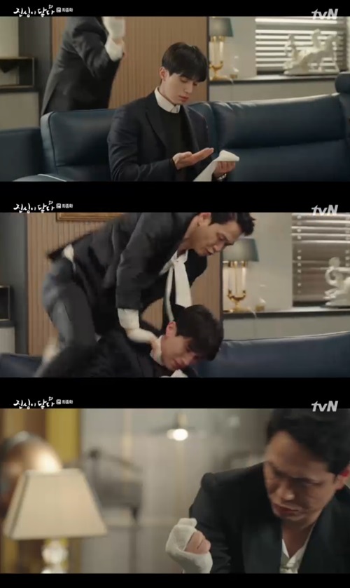 '진심이 닿다' 오정세, 이동욱 질투에 '내부자들' 이병헌 패러디