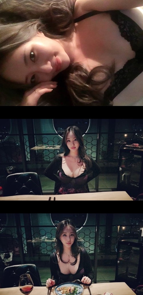 엄상미, 과감한 의상으로 뽐낸 글래머러스한 몸매