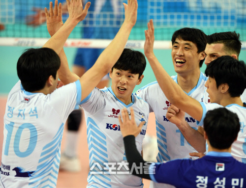 한선수, 내가 해냈다 [포토]