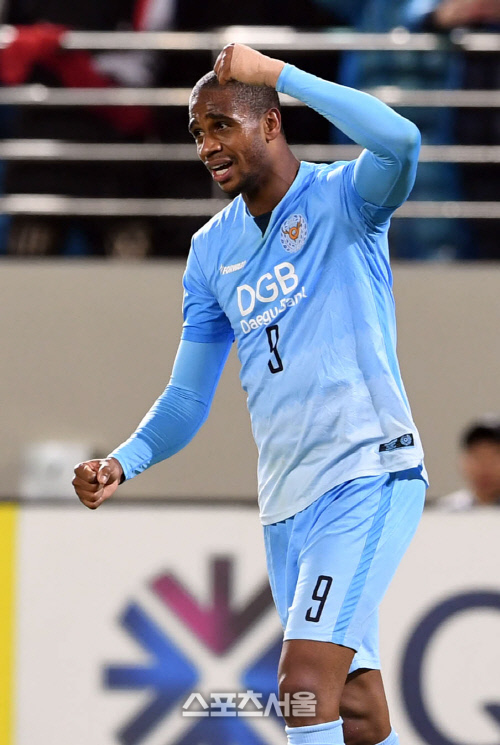 대구FC 에드가, 두번째골! [포토]