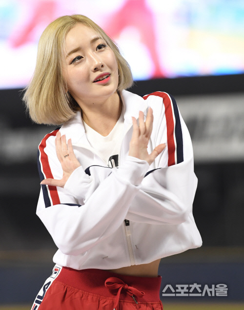 [포토] 서현숙 치어리더, '열애설' 속 응원 열전!