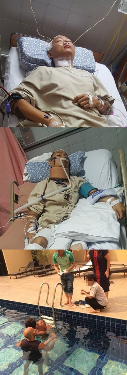 '다이빙 사고' 케이케이, 병원비 도움 호소…네티즌 '설왕설래'(종합)