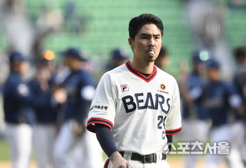 [포토] 두산 오재원, NC에 싹쓸이를 당할 줄이야...