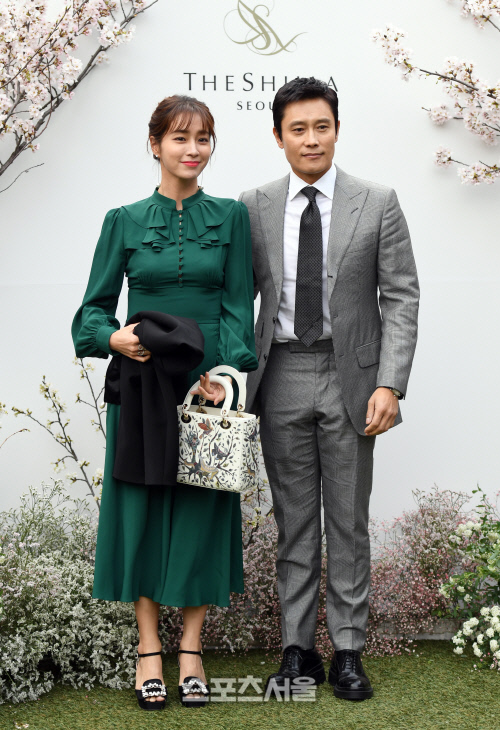 [포토]이정현 결혼식, 이병헌-이민정 부부까지 시상식인줄...