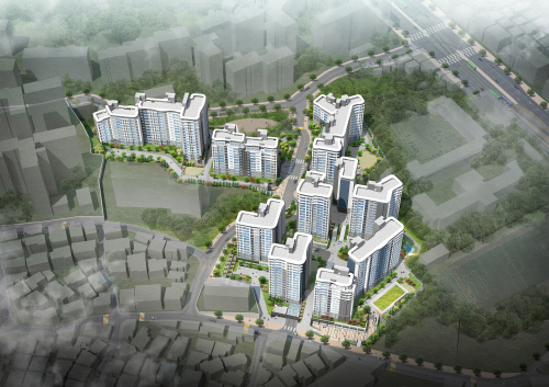 노후단지 지역 분양하는 새 아파트 인기