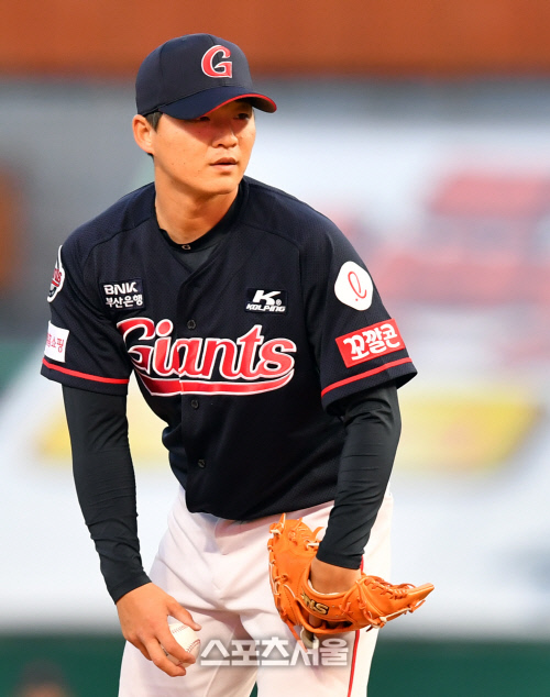 SK전 선발등판 박시영[포토]