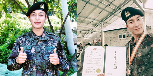 윤두준·서은광, 軍복무에도 강원 산불 기부+모범적 생활 '선한 영향력'