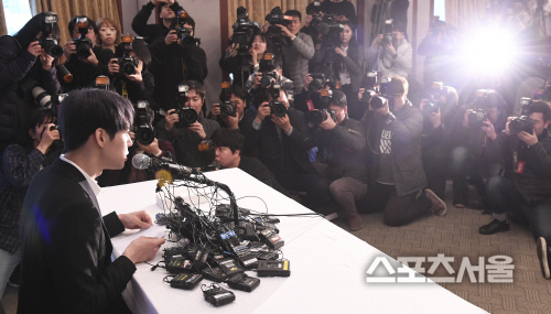 [포토] 박유천, 황하나 협박에 시달려...마약 의혹 부인!