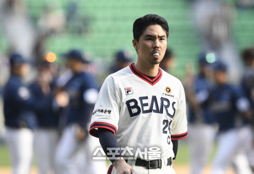 [포토] 두산 오재원, NC에 싹쓸이를 당할 줄이야...