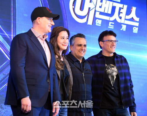 '어벤져스-엔드게임' 내한 기자회견[포토]