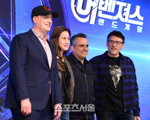 '어벤져스-엔드게임' 내한 기자회견[포토]