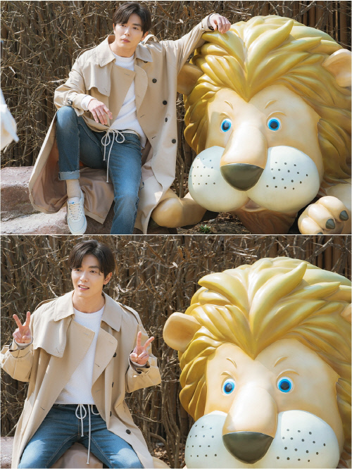 '그녀의 사생활' 김재욱, 귀염 폭발 '라이언즈' 인증샷 공개