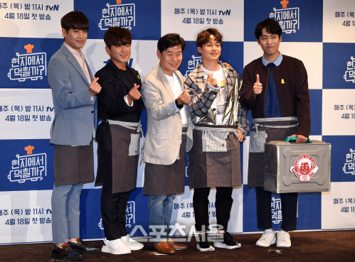 [포토]정준영 중도 하차 '현지에서 먹힐까?' 팀워크 좋았어요!