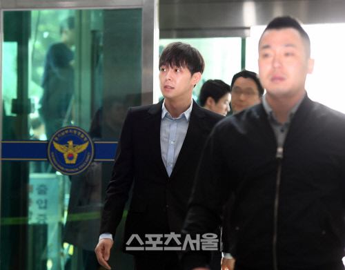 박유천, 경기남부지방경찰청 자진출석 [포토]