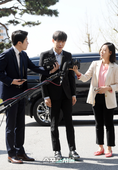 박유천, 경기남부지방경찰청 자진출석 [포토]