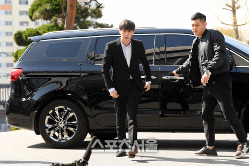 박유천, 경기남부지방경찰청 자진출석 [포토]