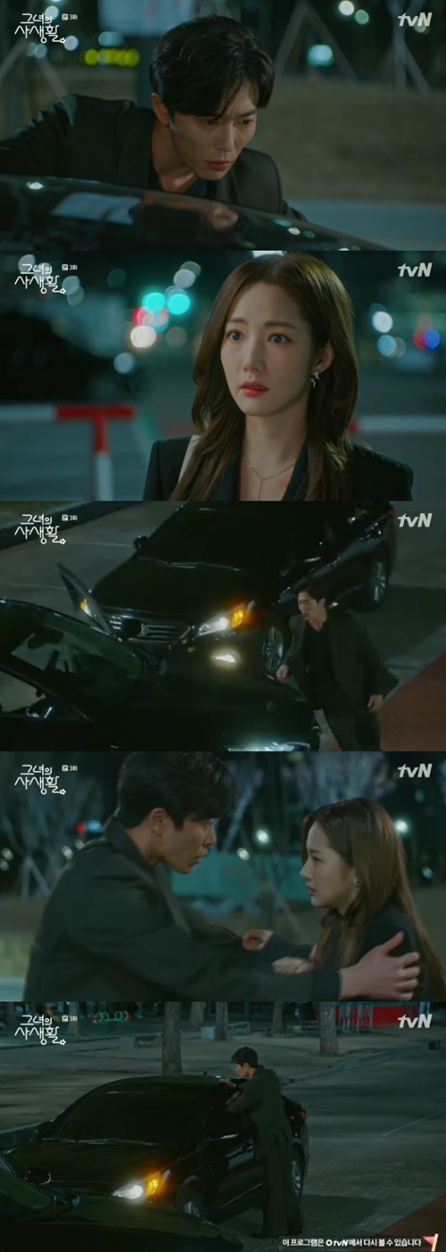 "저 여자 내 여자친구야"…'그녀의 사생활' 김재욱, 박민영에게 관심(종합)