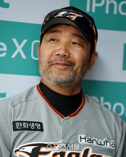 [포토] 한용덕 감독 \'부드러운 미소\'