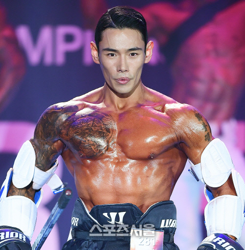 머슬마니아에 출전한 정보석의 아들 정우주, 아버지보다 잘 생겼죠[포토]