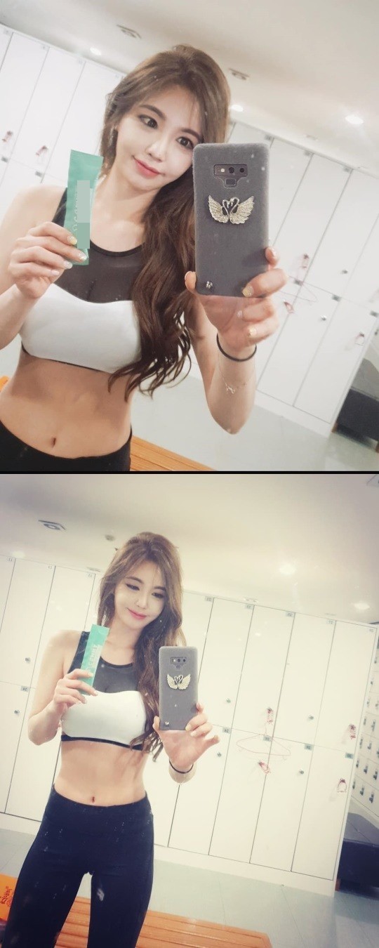 '원조 몸짱' 강예빈, 운동복 입고 뽐낸 볼륨감+각선미