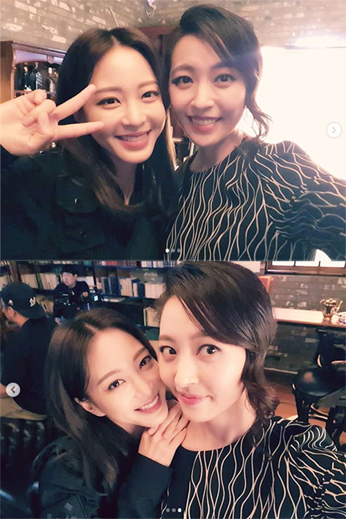 "재밌게 찍었으면 된 거야" 심은진, '빅이슈' 한예슬과 화기애애[★SNS]