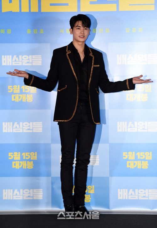 [포토]'배심원들' 시사회 및 기자간담회, 포즈 취하는 박형식