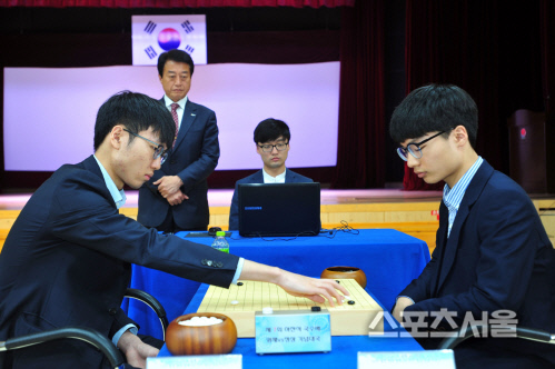 신진서-승자(왼쪽) vs 문민종