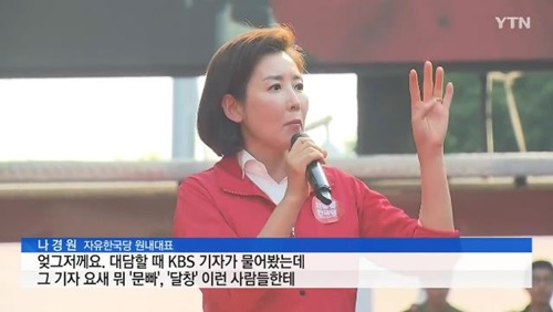 뜻 알면 악의적, 몰라도 문제…논란 일으킨 나경원 발언 '달창'