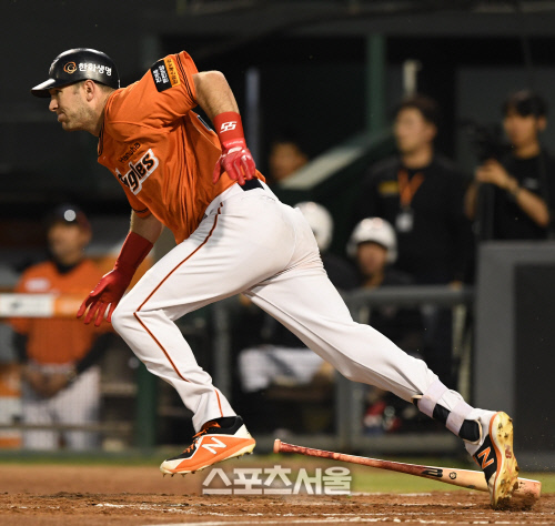 한화 호잉 골반부상 전력 제외 20일까지 휴식