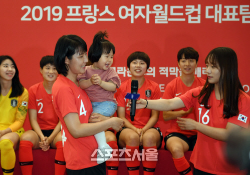 황보람... 엄마도 한 마디~[포토]