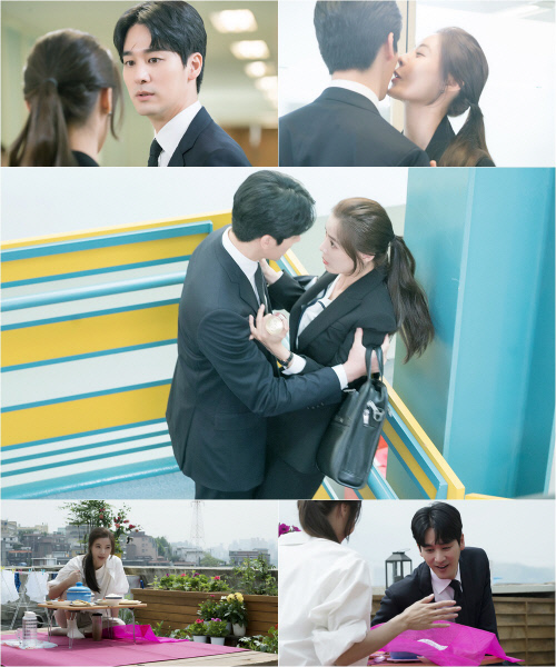 '태양의 계절' 오창석X윤소이, 회사 안팎 뜨거운 '비밀 애정행각' 포착