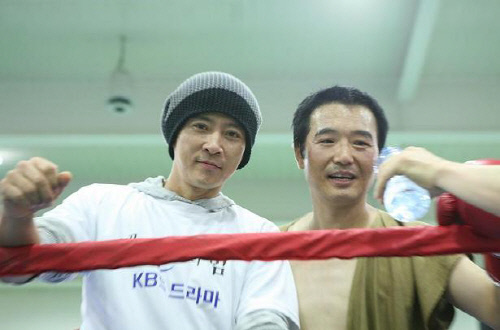 복서출신 배우 조성규, 링복귀전에 '진정한 의리파' 최수종이 세컨드로 나서