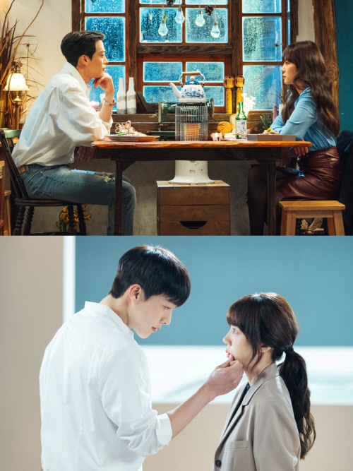 '검색어를 입력하세요 WWW' 임수정X장기용, 커플 스틸컷 공개 '심쿵 눈빛'