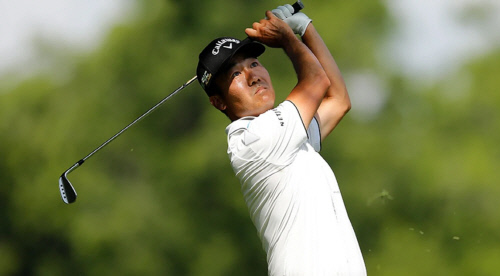 케빈 나 찰스 슈와브 챌린지 단독선두 "올해 목표는 둘째 갖는 것"