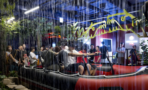 롯데 몬스터VR 래프팅VR