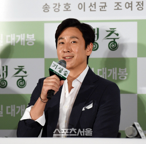 [포토] '기생충' 이선균, '기분 좋은 떨림으로 작업을 했다'