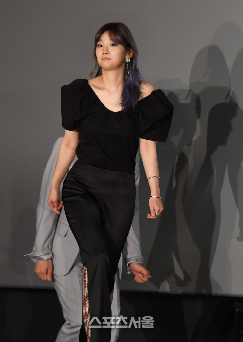 [포토] '기생충' 박소담, 많은 취재진에 놀라서