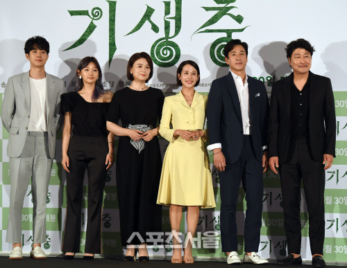 [포토] 믿고 보는 \'기생충\' 출연진들