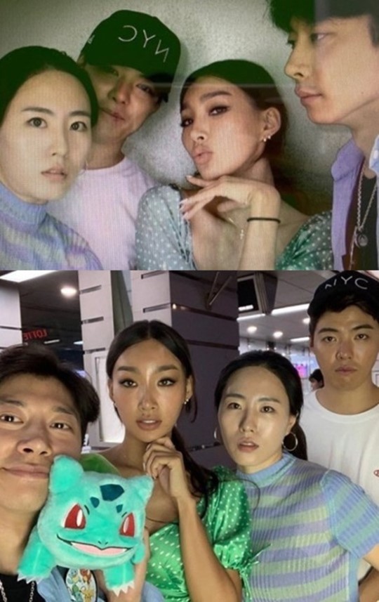 강남♥이상화, 절친들과 즐긴 데이트…문가비X곽윤기도 함께[★SNS]