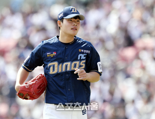 [포토] NC 김영규, 3-0 리드 안고...쾌투!