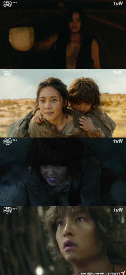 첫방 '아스달 연대기', 송중기의 강렬한 존재감…아직은 낯선 판타지[SS리뷰]