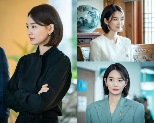 '보좌관' 신민아, 3종 스틸 공개…패션까지 완벽한 국회의원