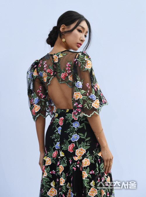 [포토] 문가비, 파격적인 드레스 맵시~!