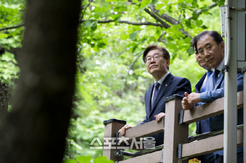 이재명 경기도지사, 한탄강 지질공원 현장방문