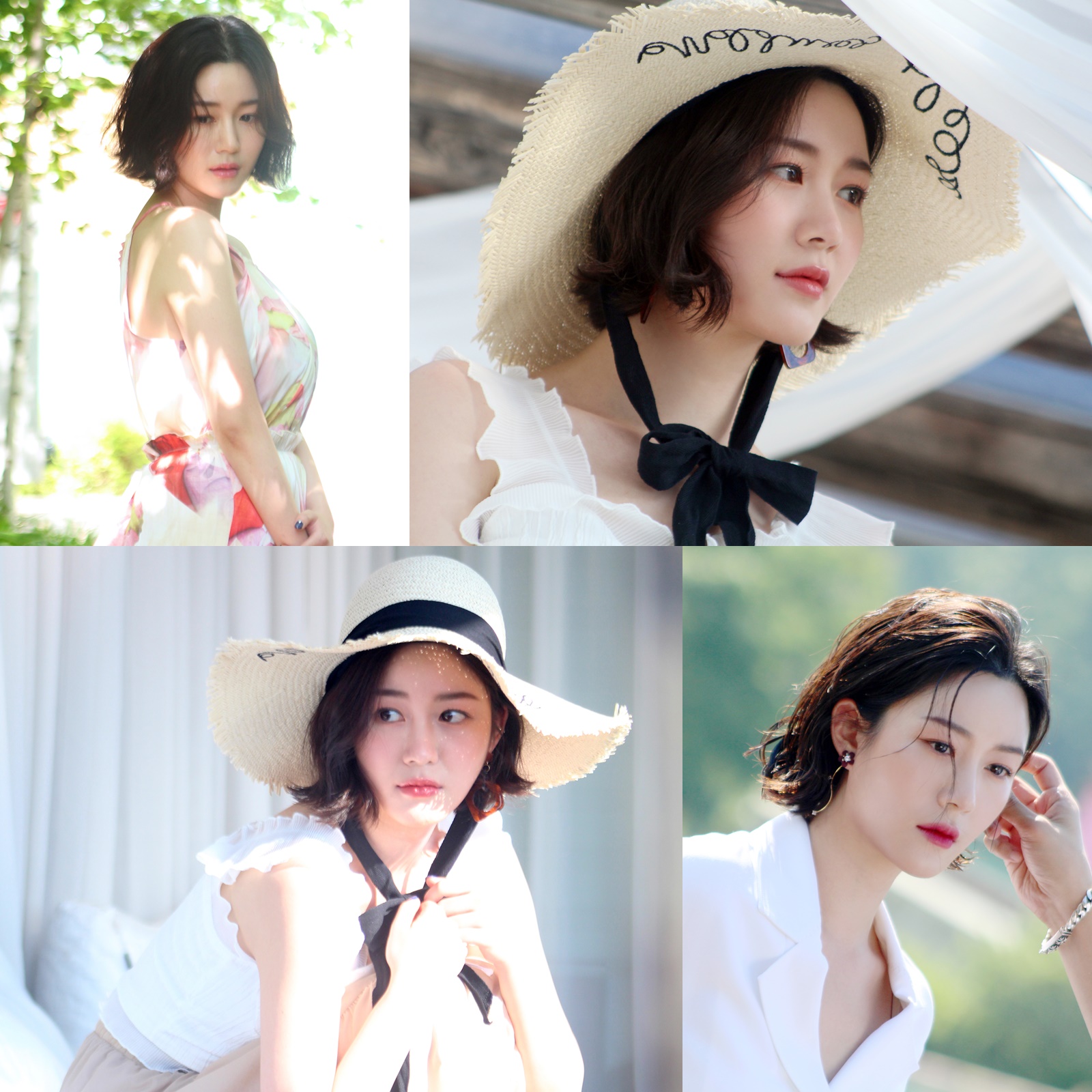 이다인, 팔색조 매력 돋보이는 화보 비하인드컷 공개