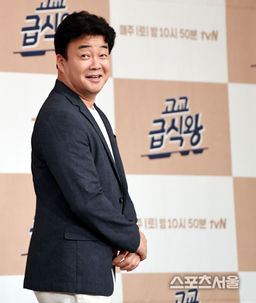 [포토] 백종원, 푸근한 미소~!