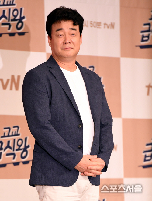[포토] 백종원, 번쩍번쩍...플래시 세례~!