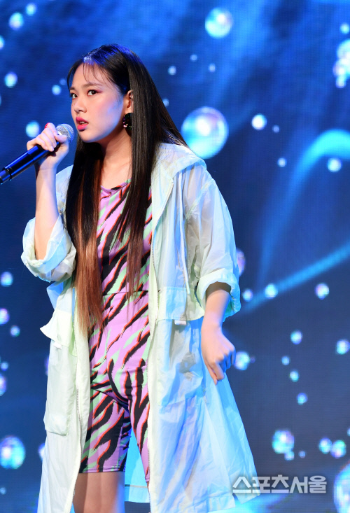 비비(BIBI), 무대 압도하는 표정[포토]